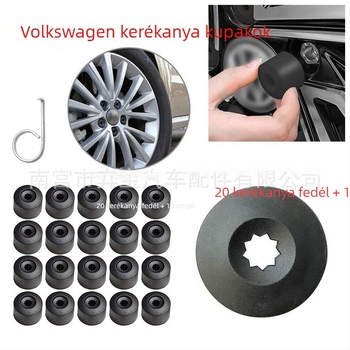 Volkswagen Jetta/Sagitar/Magotan kerékcsavar sapkák, díszítő sapkák, lopás elleni, logó nélküli