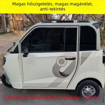 Teljes autóüveg fólia készlet - öntapadós, nano-kerámia hőszigetelés, fényáteresztés 51–60%, 6 éves garancia