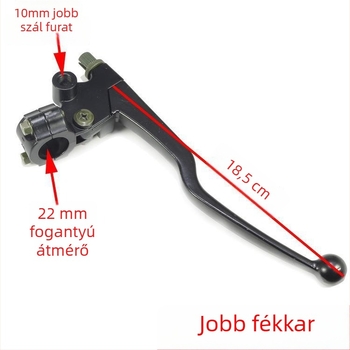 Motorkerékpár kormányrendszer bal oldali kuplungkar és jobb oldali fékkar, márka Dinosaur Cow, modell Handlehold, anyag: Egyéb, testreszabás: Igen