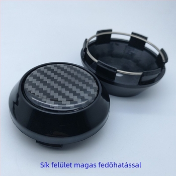 Szénszálas kerék középső sapka logó, átmérő 45/56.5/60/65 mm