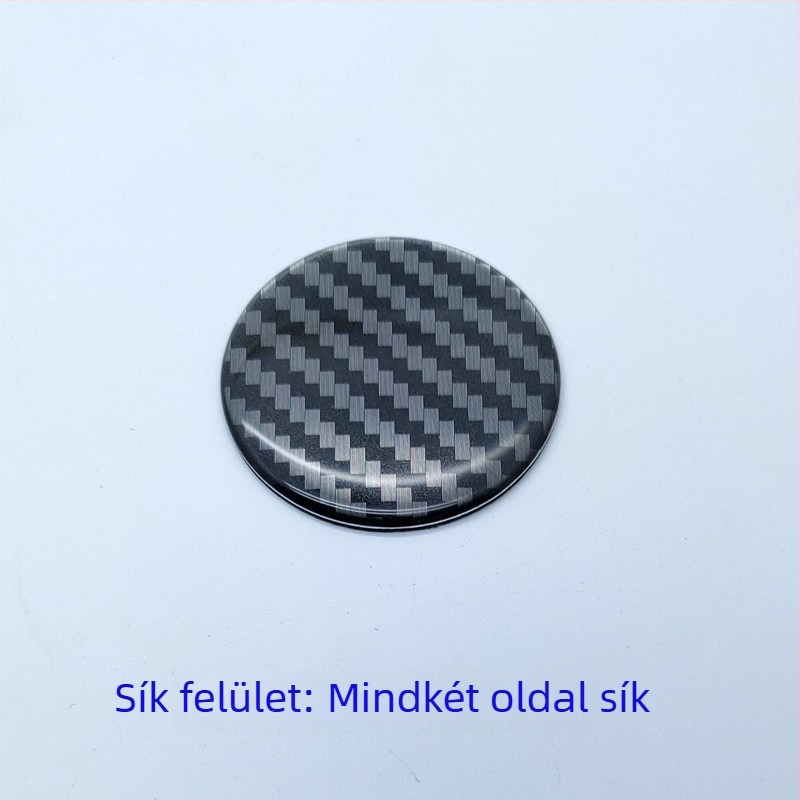 Szénszálas kerék középső sapka logó, átmérő 45/56.5/60/65 mm