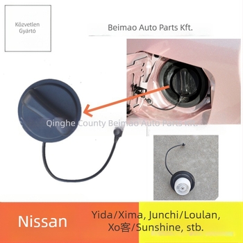 Nissan Qashqai, Tiida, Sylphy modellhez való üzemanyag-töltő belső sapka (kompatibilis)