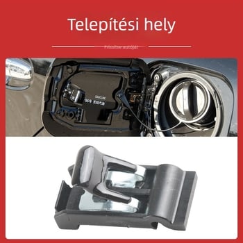 Rugós csuklóelem az üzemanyag-tank sapkához, Sokamai márka, modell 7736030070, Toyota Prado, Reiz, RAV4, Vios számára; anyag: acél és ABS