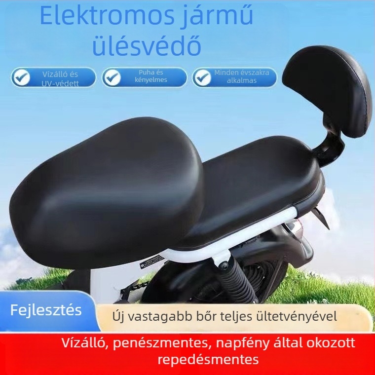 PU bőr üléshuzat elektromos járműhöz - univerzális illeszkedés (Anyag: PU; Évszakok: Négy évszak; Feldolgozás testreszabás: Igen; Töltet: Nincs töltet; Licencelt magán címke: Igen)