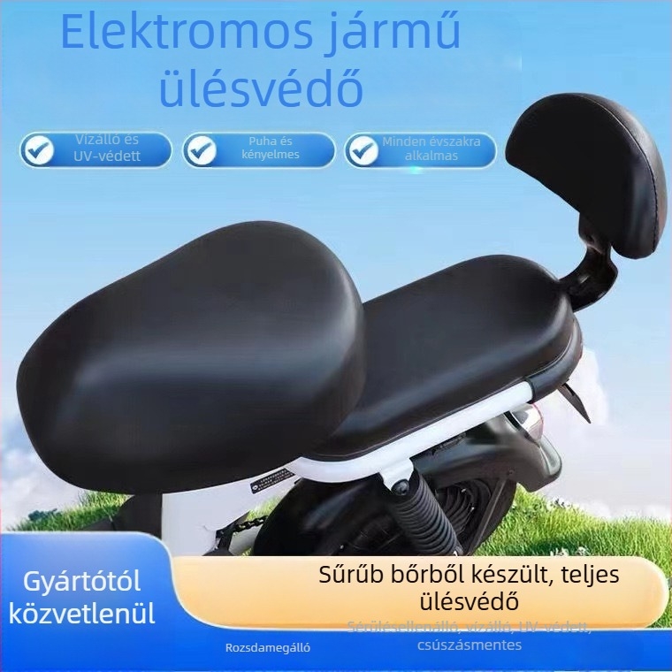 PU bőr üléshuzat elektromos járműhöz - univerzális illeszkedés (Anyag: PU; Évszakok: Négy évszak; Feldolgozás testreszabás: Igen; Töltet: Nincs töltet; Licencelt magán címke: Igen)