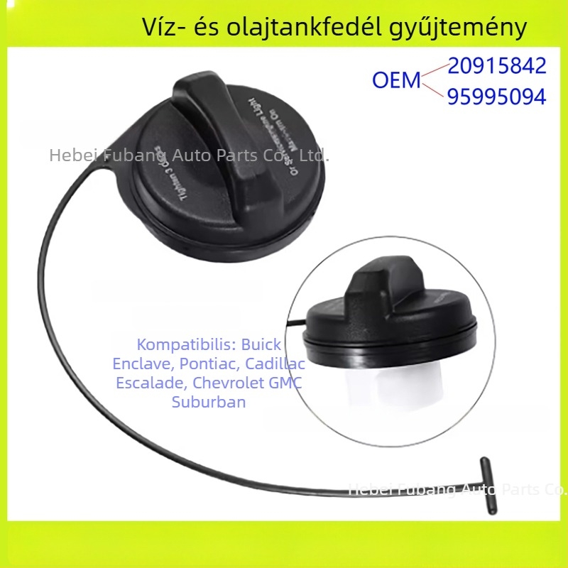 Üzemanyag-tankfedél Buick Enclave, Pontiac, Cadillac Escalade, Chevrolet és GMC modellhez - alkatrész számok 20915842, 95995094