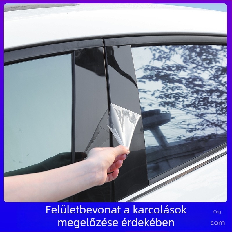Nissan Qashqai 2016-2023 Ablakdíszcsík és középső oszlop matrica