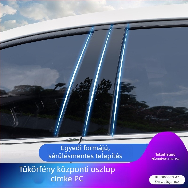 Dodge Charger PC középső oszlop ablakdísz matricával (2006-2021)