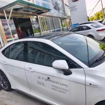 Rozsdamentes acélból készült ablakszéli dekorációs csíkok Toyota Camry-hez — karosszéria díszítés (Anyag: rozsdamentes acél; Modell: Toyota Camry)