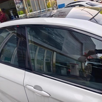Rozsdamentes acélból készült ablakszéli dekorációs csíkok Toyota Camry-hez — karosszéria díszítés (Anyag: rozsdamentes acél; Modell: Toyota Camry)