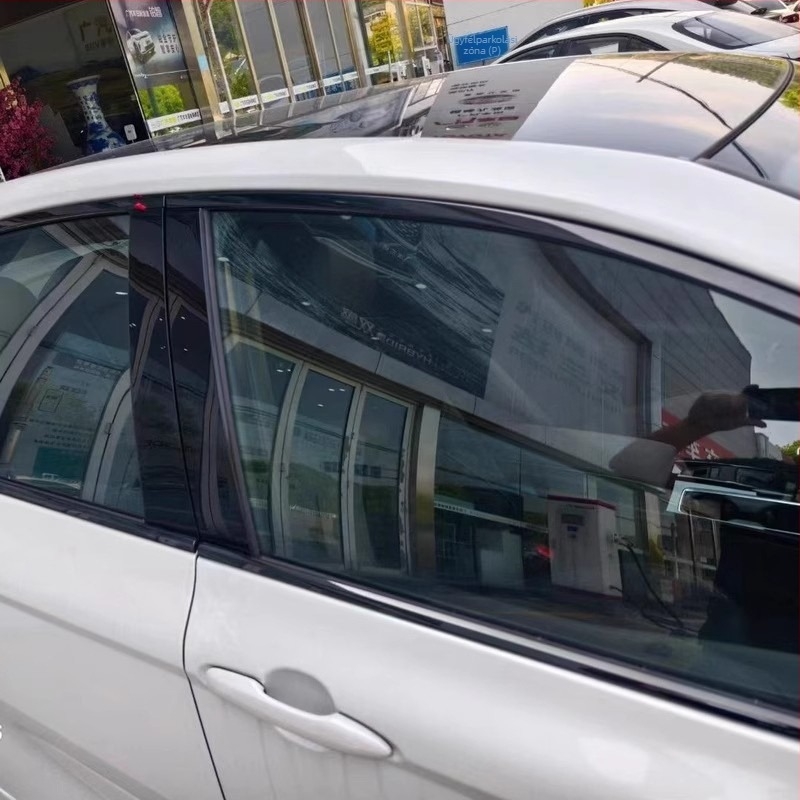 Rozsdamentes acélból készült ablakszéli dekorációs csíkok Toyota Camry-hez — karosszéria díszítés (Anyag: rozsdamentes acél; Modell: Toyota Camry)