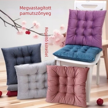 Vastag plüss ülőpárna memóriahab töltéssel, téli meleg, csúszásmentes, székekhez, kanapékhoz és étkezőasztalokhoz