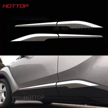Toyota C‑HR-hez illő ajtó-él dekoratív csíkok (2017) – elektroplatált ABS műanyag, HOTTOP