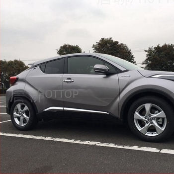 Toyota C‑HR-hez illő ajtó-él dekoratív csíkok (2017) – elektroplatált ABS műanyag, HOTTOP