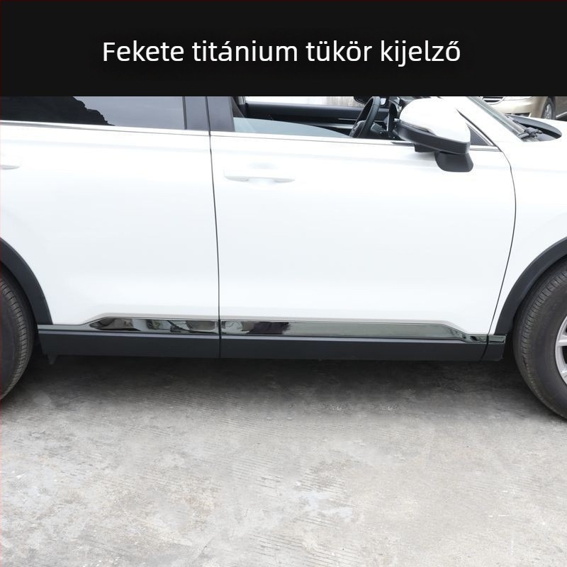 Rozsdamentes acélból készült ajtóélek és karosszéria díszcsíkok a Honda CR-V (2023–2024)