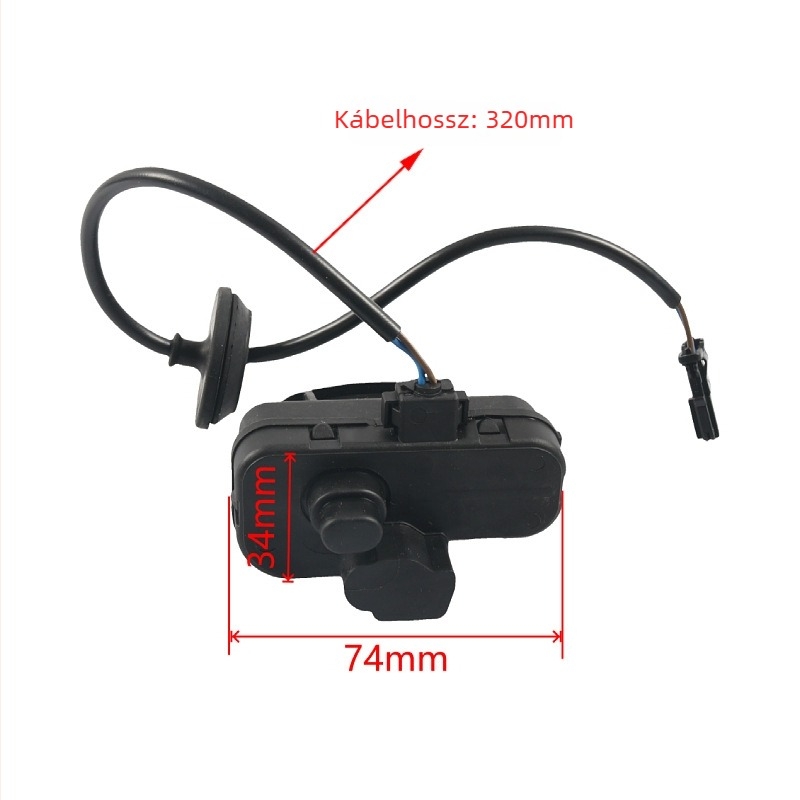 Üzemanyag-tartály fedél motor – ABS, OE: 5N0810773, 5N0810773B, 5N0810773D, 5N0810773E; VW-kompatibilis