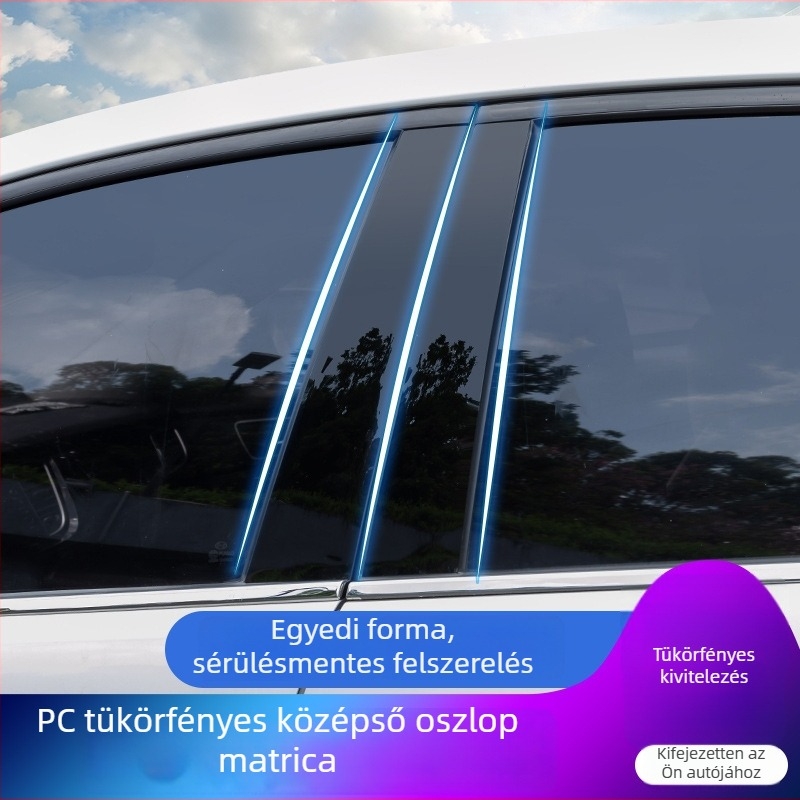 Mercedes-Benz CLS (C219, 2006–2011) középső pillér dekoratív csík PC műanyag