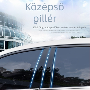 Chevrolet Malibu XL ablakdíszítő és középső oszlop matricája (2016–2021)