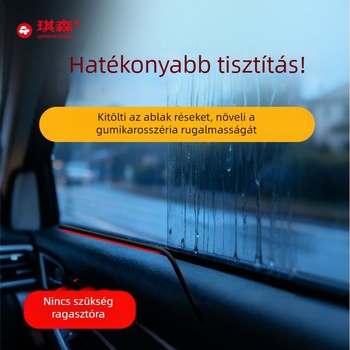 Gumi tömítőszalag autóablakhoz, szivacs anyagból, vastagság 6, modell Chrcsziuoix