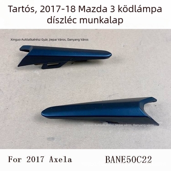 Ködlámpa keret díszítő csík Mazda 3 Axela (2017–2018) – PP, XG márka, automata váltó