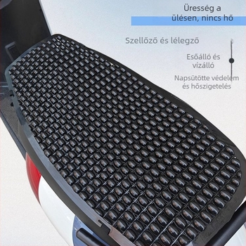Ice Silk üléshuzat elektromos járművekhez — nyári használat, nyomtatott logó, testreszabható, töltőanyag nélküli