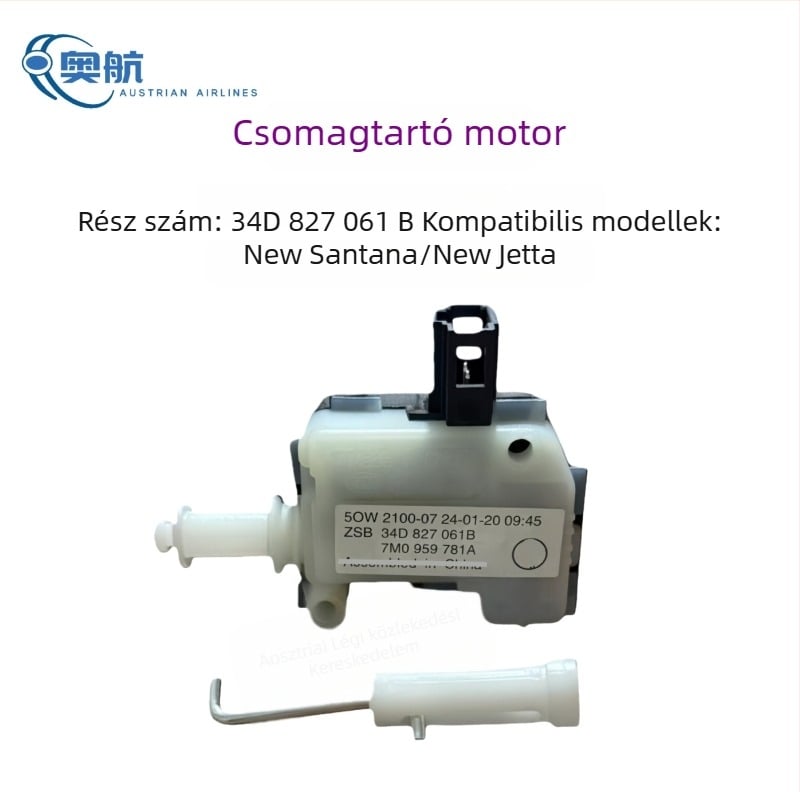Új Santana és New Jetta kompatibilis: csomagtartó motor, üzemanyag-tank fedél motor, üzemanyag-tank zár motor