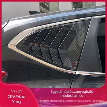 Honda CR-V hátsó háromszög ablakának dekoratív matrica (2017–2021)