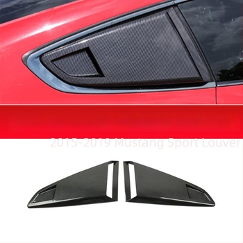 Hátsó ablak louvers Ford Mustang (2015–2022) | ABS, külső dekoratív lamellák, testreszabható