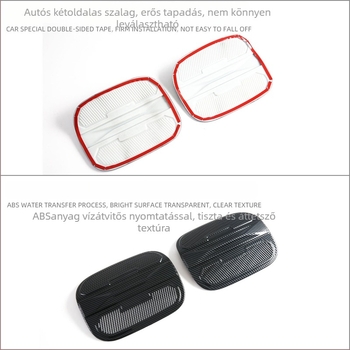 Xiaolewang ABS töltőfedél védő matricája Fangcheng Leopard Titanium 7/Titaninm7-hez, nem testreszabható