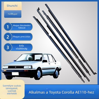 Shunqi gumírozott tömítőszalag Toyota Corolla AE110 ajtók és ablakokhoz