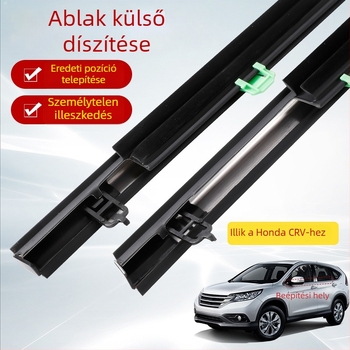 Calender autó tömítés – Honda CRV kompatibilis, műanyag tömítés üveghez, ajtókhoz és ablakokhoz