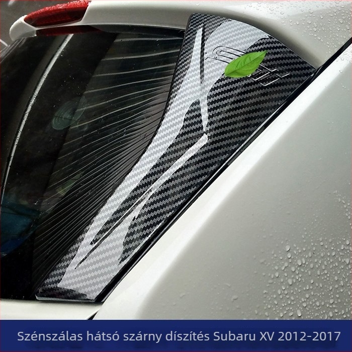 Subaru XV (2012–2023) hátsó ablak karbonszál mintázatú díszléc