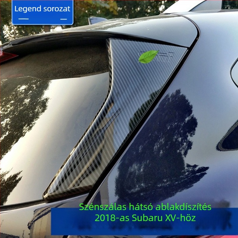 Subaru XV (2012–2023) hátsó ablak karbonszál mintázatú díszléc