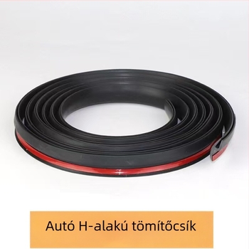 Autó szélvédő és tetőablak tömítőszalag, H-formájú
