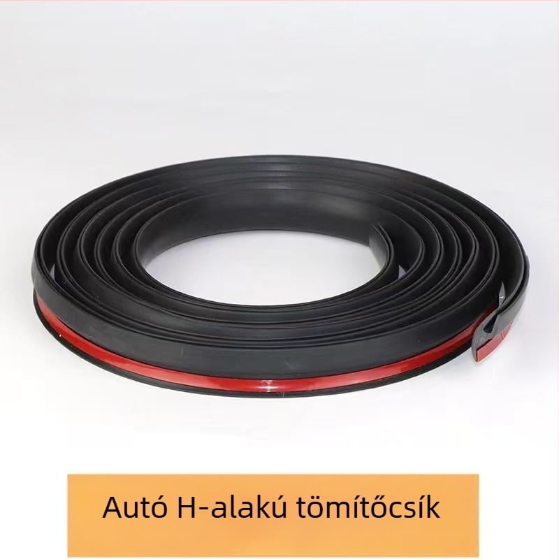 Autó szélvédő és tetőablak tömítőszalag, H-formájú