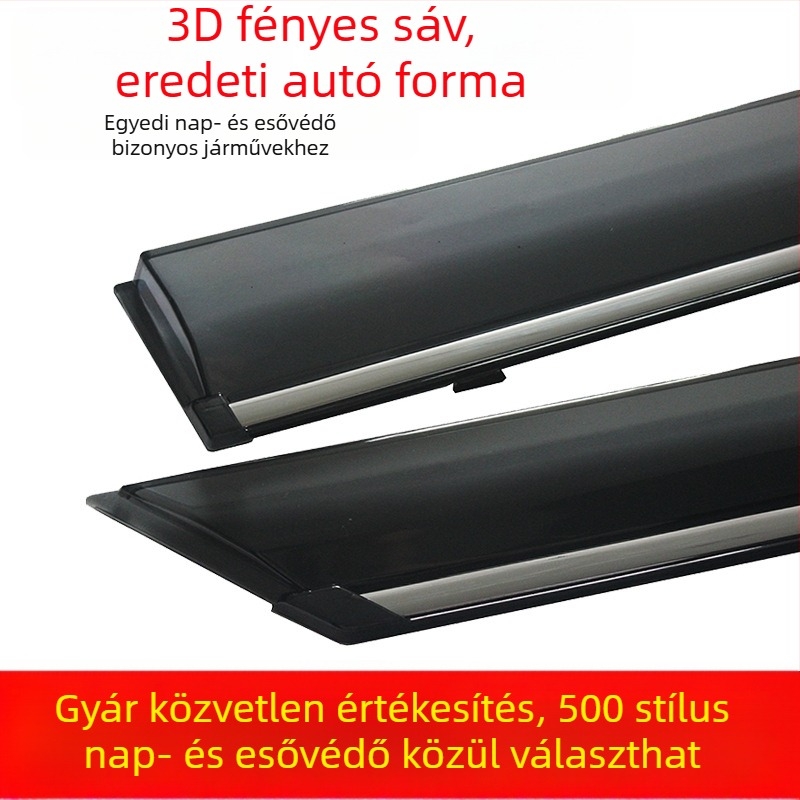 Xingtu TXL autóablak esővédő készlet, 4 db, akril