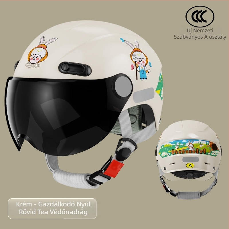 AXK motorkerékpár sisak, ABS héj, 3C tanúsított, tanúsítási kód 2023091105020657