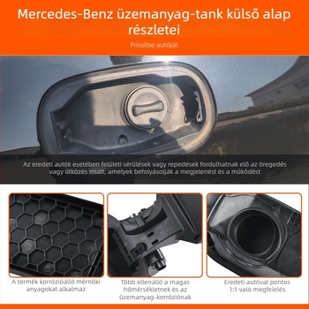 Mercedes-Benz GLC W253 Üzemanyag-tank fedél alap, PP anyag, beépített töltőnyílás