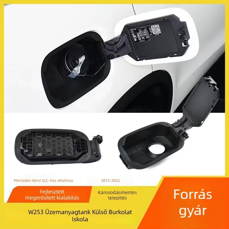 Mercedes-Benz GLC W253 Üzemanyag-tank fedél alap, PP anyag, beépített töltőnyílás