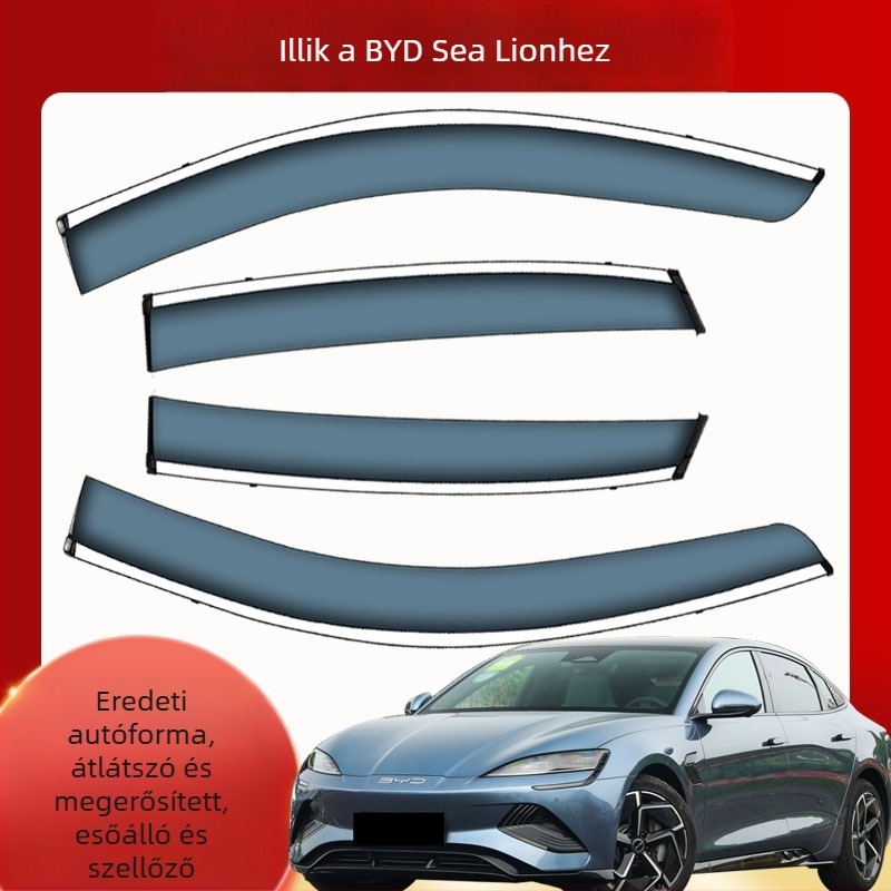 BYD Seal EV esővédő pajzs – akril, 2022-es modellhez