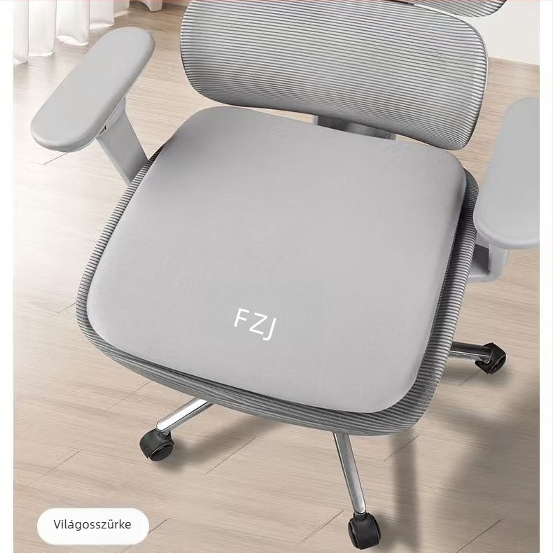 Memóriás hab ülés párna irodai székhez – tej selyem anyag, minimalist stílus, testreszabható