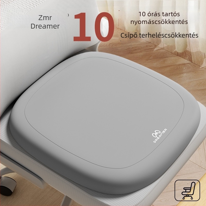 Memóriás hab ülés párna irodai székhez – tej selyem anyag, minimalist stílus, testreszabható