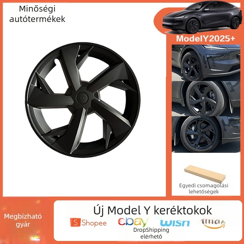 Chengyu ABS kerékagy fedél Tesla Model Y (Refresh) – kerékagyvédő gyűrű