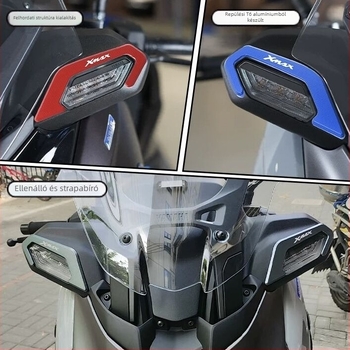 Yamaha XMAX300 2025 modellhez dekoratív jelzőfényfedél – 90 g, márka RSMBC