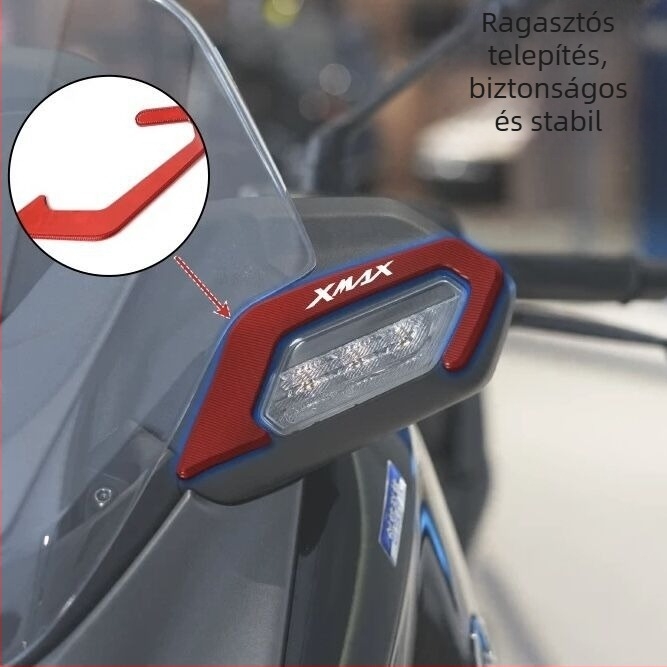 Yamaha XMAX300 2025 modellhez dekoratív jelzőfényfedél – 90 g, márka RSMBC