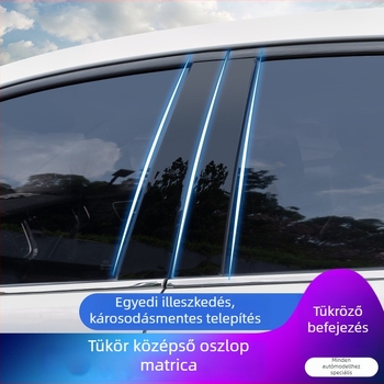 Ford Ranger Maverick Lone Ranger ablakoszlop dekoráció, fényes fekete (2020–2024)