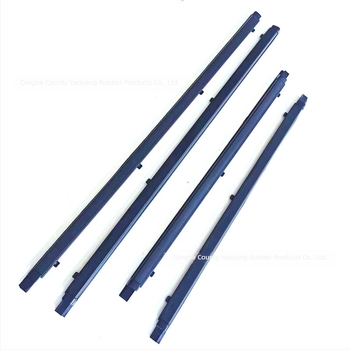 Autóablak tömítő szalag – gumi; Toyota-kompatibilis; modellek: 68141-60010, 68151-60010, 68142-60011, 68152-60011