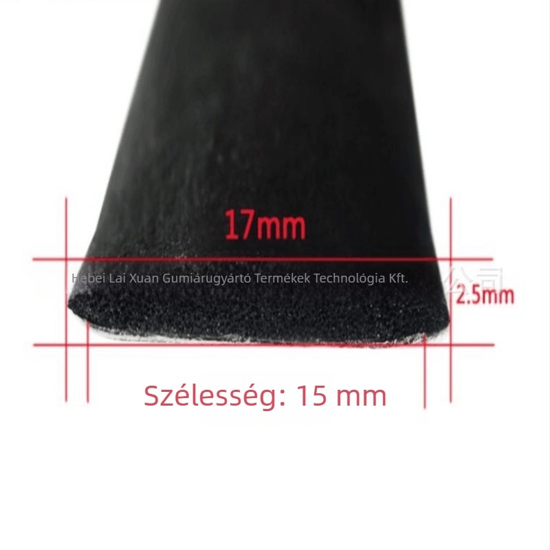 Laixuan autó napfénytető és első ablakának tömítőszalagja, kopásálló, vízálló, hangszigetelő, porálló