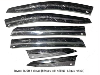 Toyota RUSH ablakvédő esővédő kiegészítő