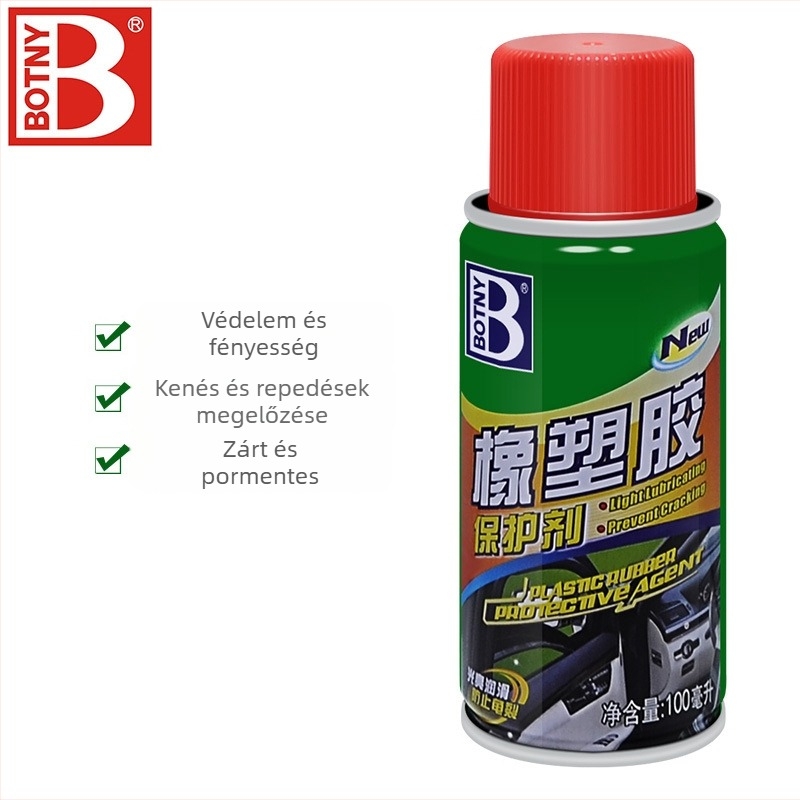 Autóipari gumi- és műanyag védőanyag: ajtók és ablakok kenésére (Márka Botny, Modell B-2000, Cél: gumi védelem)